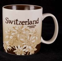 Starbucks Switzerland Collector Series 16oz Coffee Mug 2011